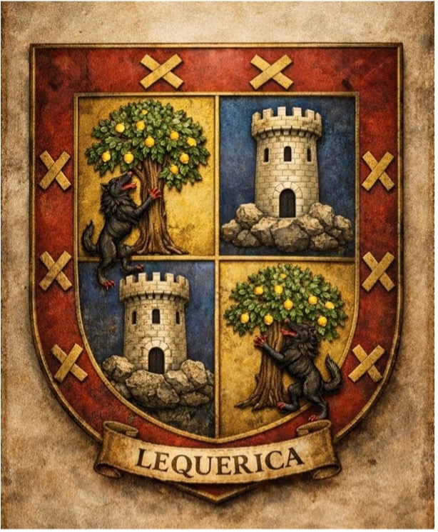 Escudo de Armas del apellido Lequerica